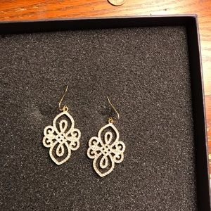 Floral earrings